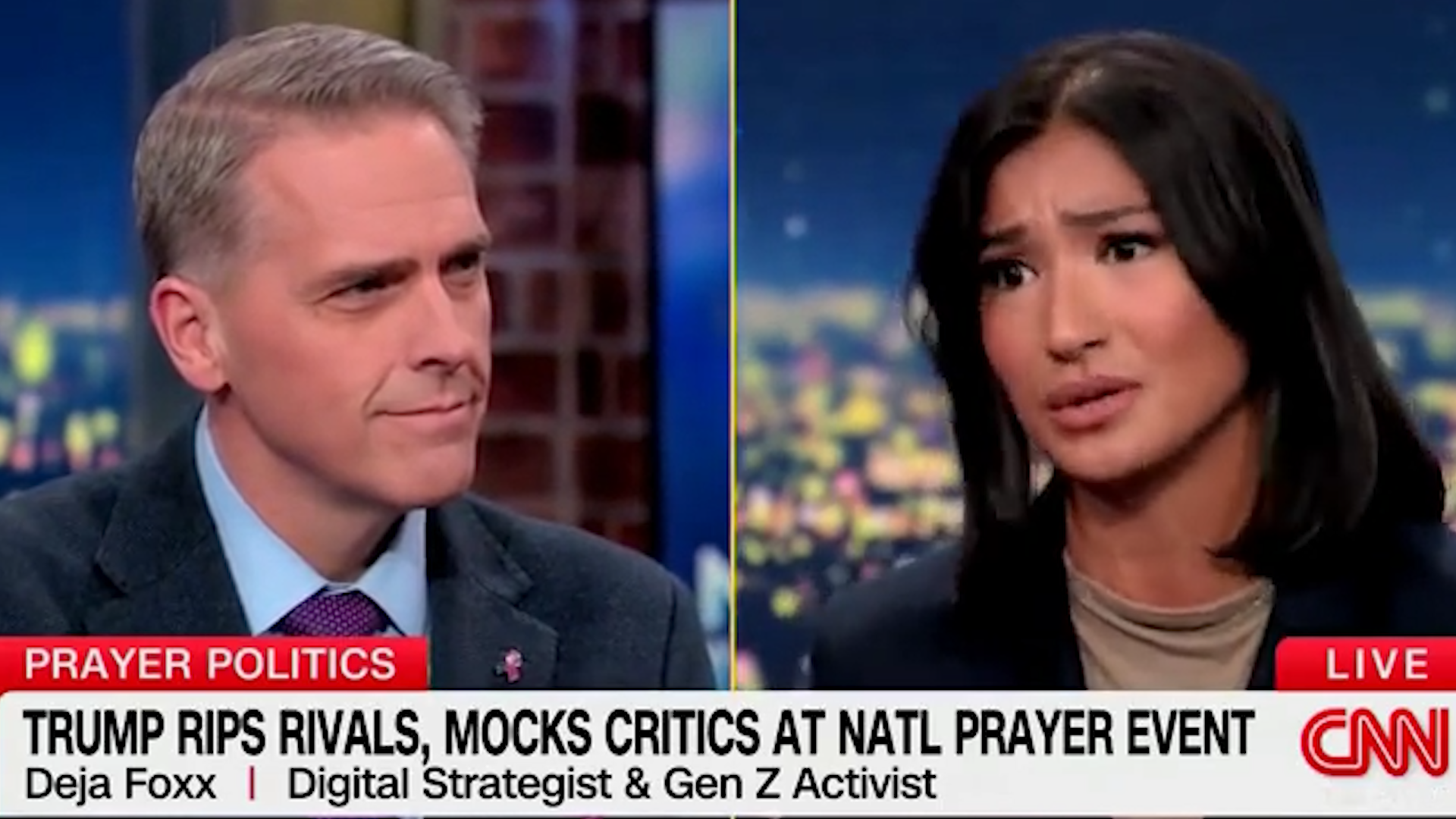 CNN Panel Gets Heated Over Trump, Heaven, and Abortion